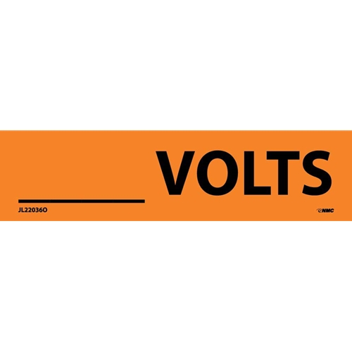 ___Volts Electrical Marker (JL22036O)