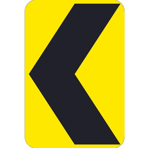 (Graphic Chevron Arrow) Traffic Sign (TM161J)