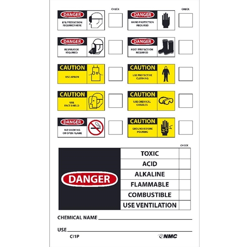 Chemical Id Label (CI1P)