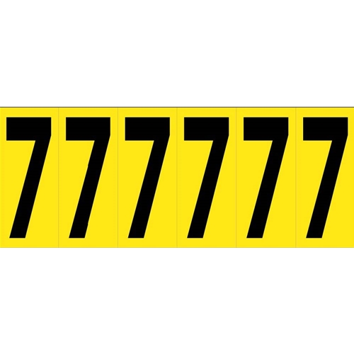 Click here to view larger image Self-Adhesive Numbers 3" (NPS67)