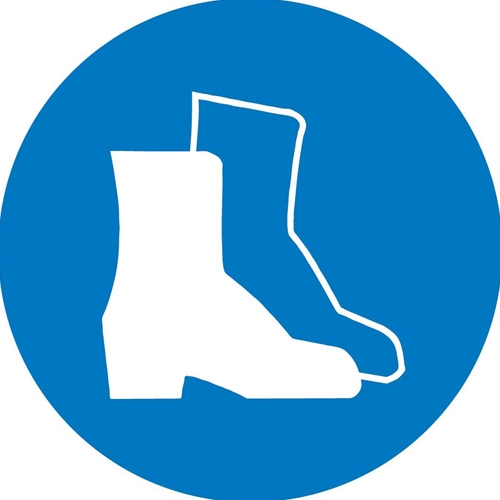 Wear Foot Protection Iso Label (ISO206AP)