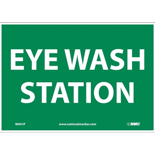 Eye Wash Station Sign (M441P)