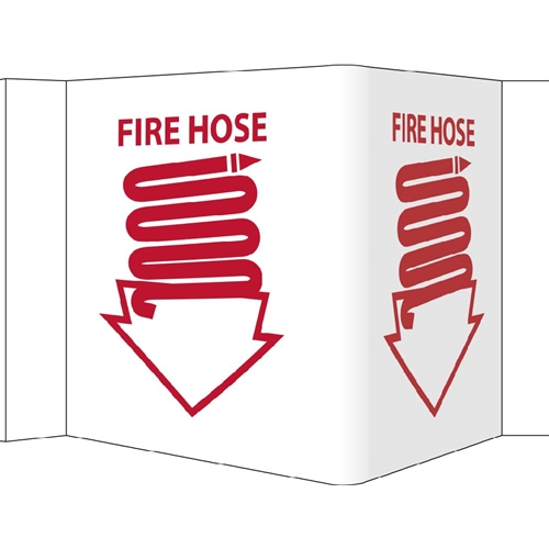 Click here to view larger image Fire Hose Sign (VS2W)