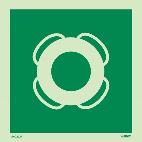 International Marine Organization Life Buoy Sign (IMO202P)