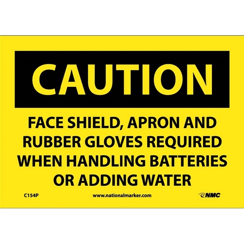 Caution Ppe Safety Sign (C154P)