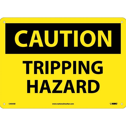 Caution Tripping Hazard Sign (C404AB)