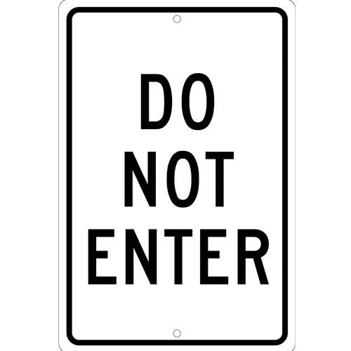 Do Not Enter Sign (TM11K)