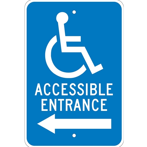 Accessible Entrance Sign (TM150J)