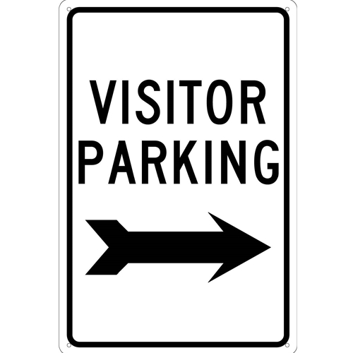 Click here to view larger image Visitor Parking Sign (TM8G)