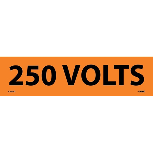 Click here to view larger image 250 Volts Electrical Marker (JL2007O)