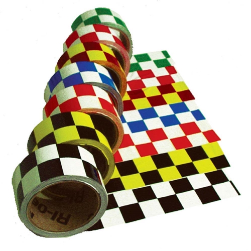 Checkerboard Safety Tape Black/White (CBT20118)