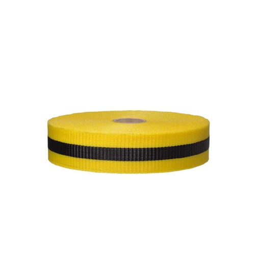 Black/Yellow Webbed Barrier Tape (BT1BY)