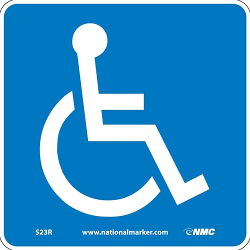Ada Location Marker Handicapped Sign (S23R)