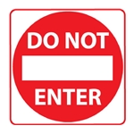 Do Not Enter Sign (TM132K)