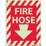 Fire Hose Sign (GL18R)