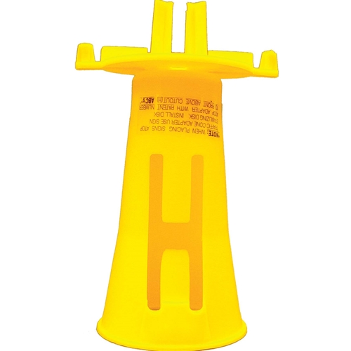 Abc'S Yellow Traffic Cone Adapter (UCAY)