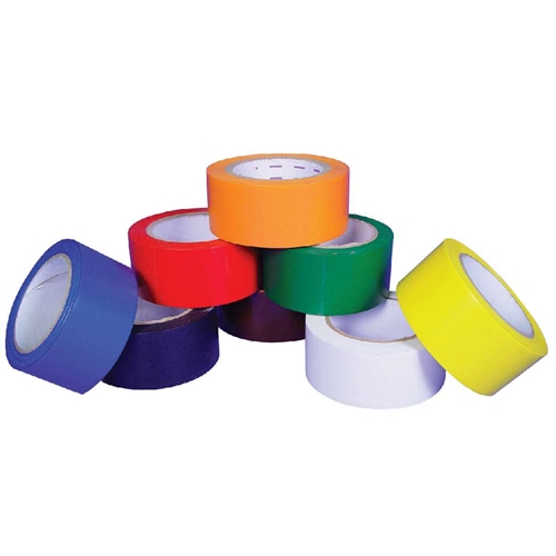 Solid Color Safety Tape Red (T204)