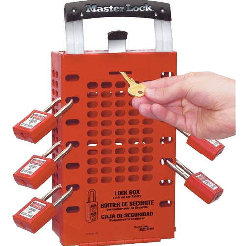 Latch Tight Lock Box - Red (503R)