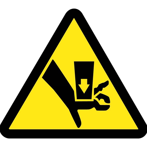 Crush Hazard Iso Label (ISO444AP)
