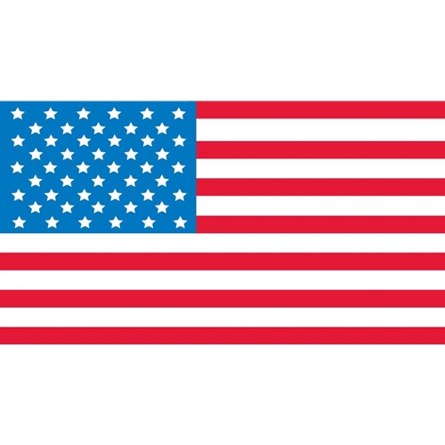 American Flag Graphic Hard Hat Emblem (HH92)