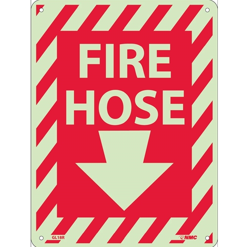 Fire Hose Sign (GL18R)