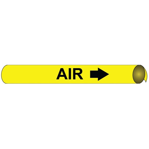 Air  Precoiled/Strap-On Pipe Marker (A4003)