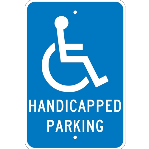 Handicapped Parking Sign (TM146J)