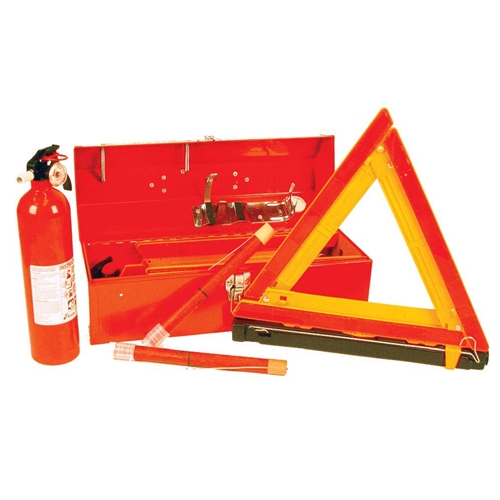 EWT1 National Marker Emergency Warning Triangle Kit 