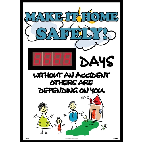 Make It Home Safely Digital Scoreboard (DSB52)