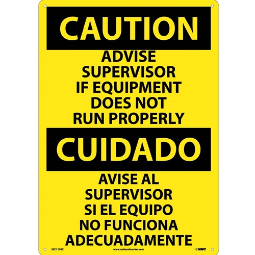 Caution Advise Supervisor (ESC113RC)