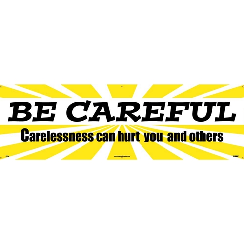 Be Careful Banner (BT20)